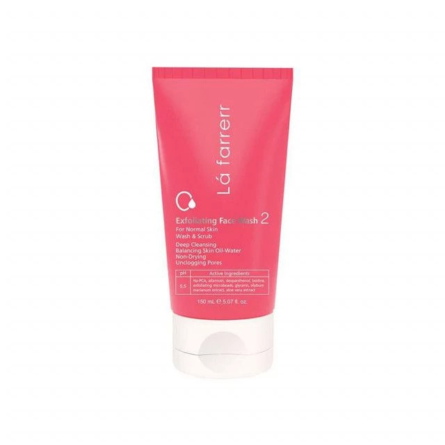ژل شستشوی صورت لافارر مناسب پوست معمولی کد 2 حجم 150 میلی لیتر