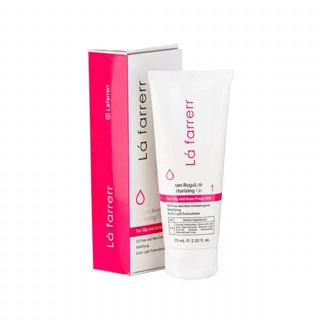 کرم کنترل کننده چربی و آبرسان لافارر شماره 1 مناسب پوست چرب و آکنه دار حجم 75 میلی لیتر نمای ۳
