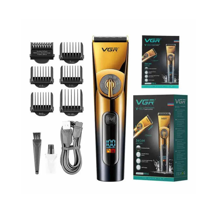 ماشین اصلاح موی سر و صورت وی جی آر مدل V-663