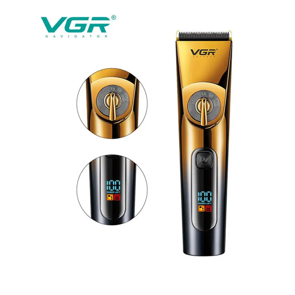 ماشین اصلاح موی سر و صورت وی جی آر مدل V-663 نمای ۲