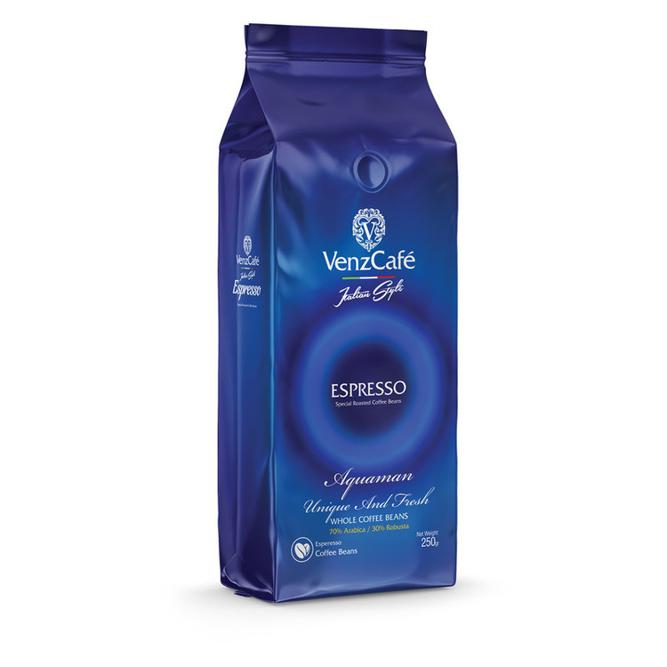دانه قهوه اسپرسو آکوامن - 250 گرم