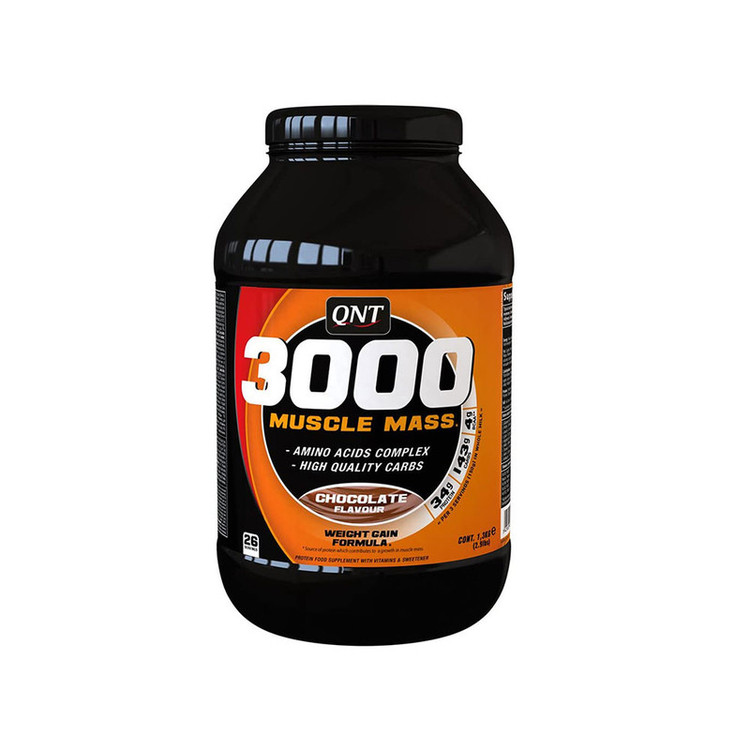 پودر گینر ماسل مس 3000 کیو ان تی - 3000 گرم (ارسال رایگان)