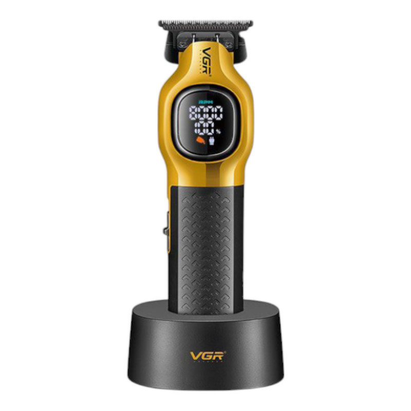 ماشین اصلاح موی سر و صورت شارژی وی جی ار مدل V-886T نمای ۲