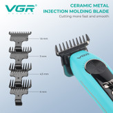 ماشین اصلاح موی سر و صورت شارژی وی جی ار مدل V-299 (ارسال رایگان)