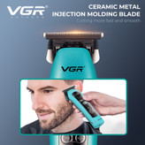 ماشین اصلاح موی سر و صورت شارژی وی جی ار مدل V-299 (ارسال رایگان)