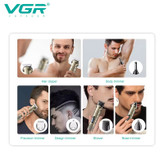 ماشین اصلاح موی سر و صورت وی جی ار مدل v-109 (ارسال رایگان)