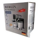اسپرسوساز 1000 میلیلیتری برلین مدل BE-1700، مناسب تهیه اسپرسو و کاپوچینو، دارای 1 عدد نازل قهوه، حالت آماده به کار، سیستم گرم کردن فنجان (ارسال رایگان)