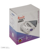 فشارسنج بازویی دیجیتال فوکسی مدل WHITE با قابلیت اندازهگیری فشار خون و ضربان قلب، حافظه بالای 99 رکورد، پشتیبانی دو کاربره، تشخیص آریتمی، نمایشگر LCD و همراه پاوربانک و کیف ضد ضربه (ارسال رایگان)