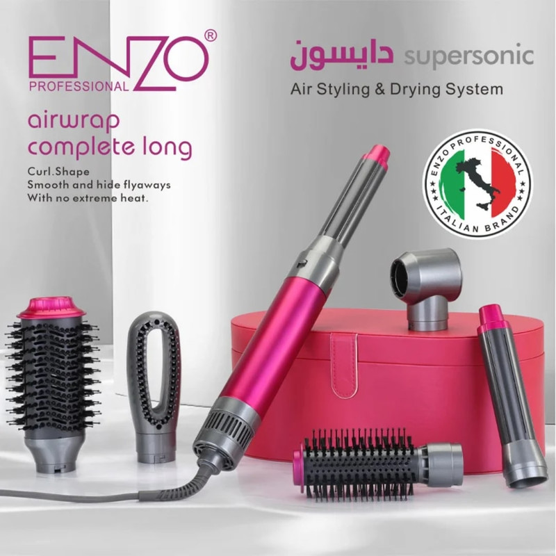 سشوار برس دار حالت دهنده انزو پروفیشینال