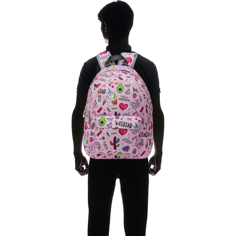 کوله پشتی مدل ERF-3698 به همراه جامدادی