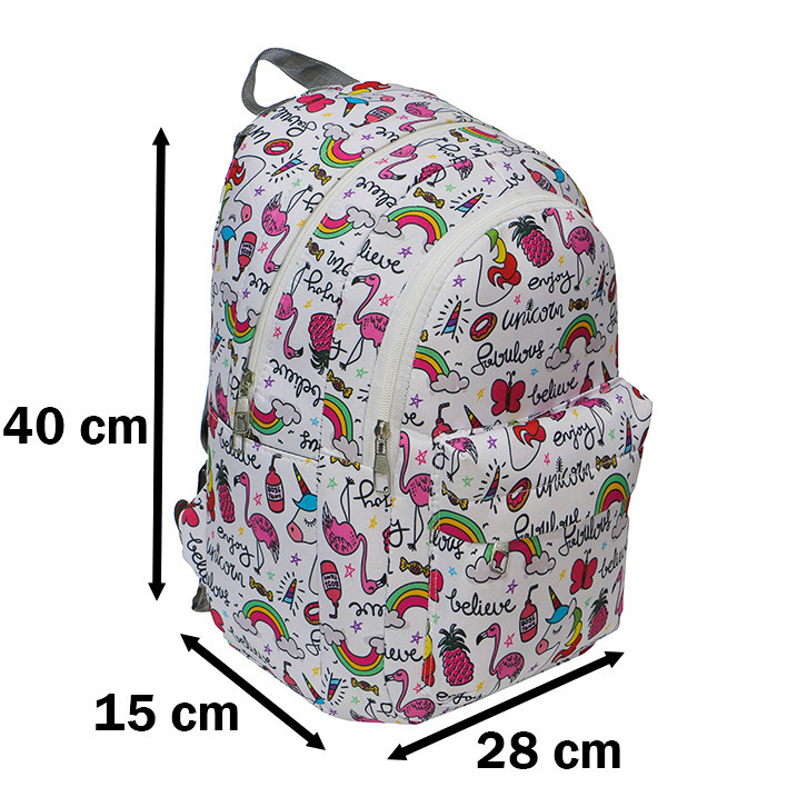 کوله پشتی دخترانه مدل NHH-150003