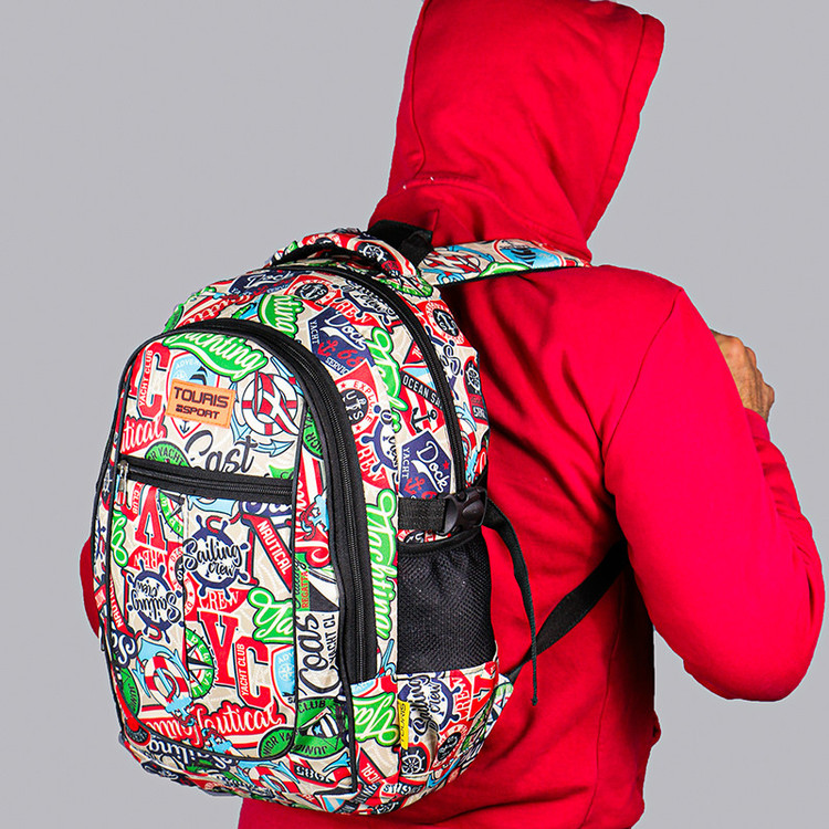 کوله پشتی مدل KW-8000 به همراه جامدادی