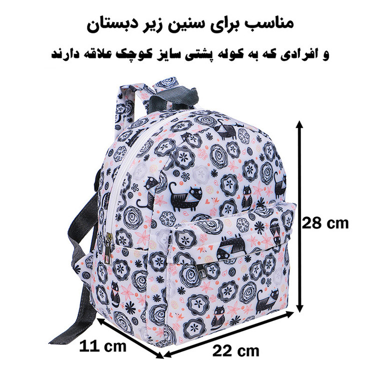 کوله پشتی بچگانه مدل AA-6698