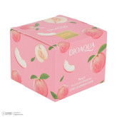 کرم اسکراب صورت و بدن بی آکوا مدل Peach مناسب برای انواع پوست وزن 140 گرم