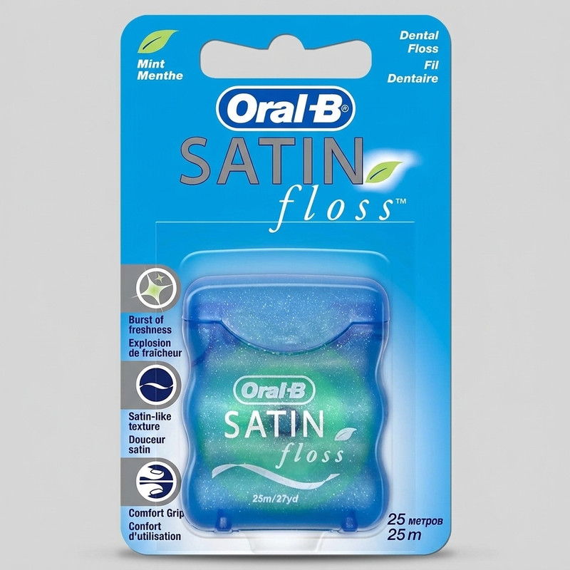 نخ دندان اورال-بی مدل Satin floss