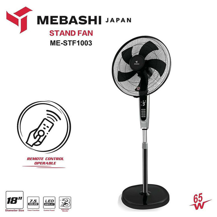 پنکه پایه دار 65 وات مباشی مدل ME-SFT 1003