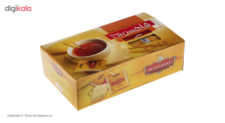 چای کیسه ای شاهسوند بسته 100 عددی